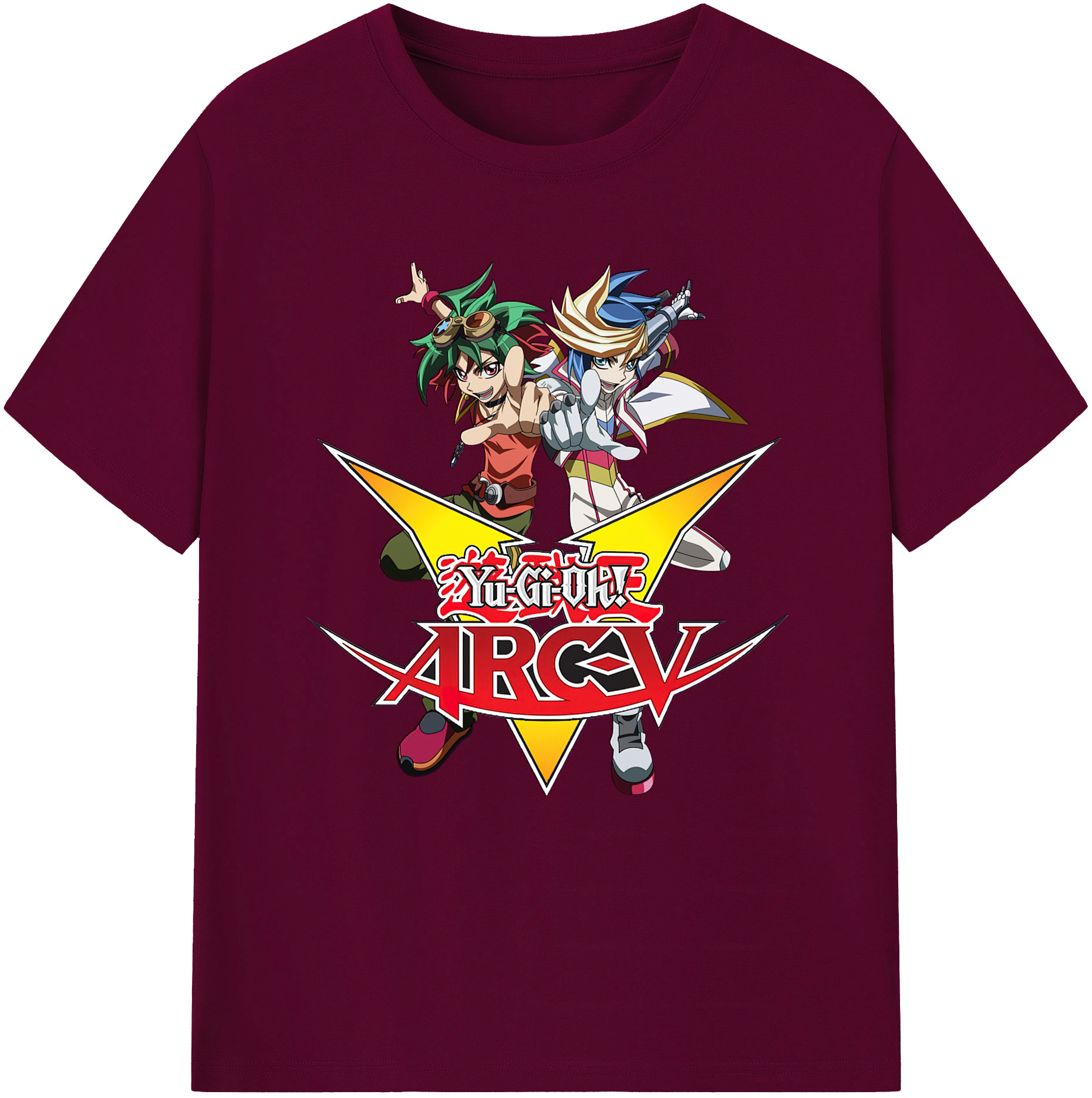 （画像用） 遊☆戯☆王 Yu-Gi-Oh! レディースカジュアルプリントTシャツ（綿100％）